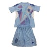 Maillot de Gardien Espagne Euro 2024 Bleue Pour Enfant